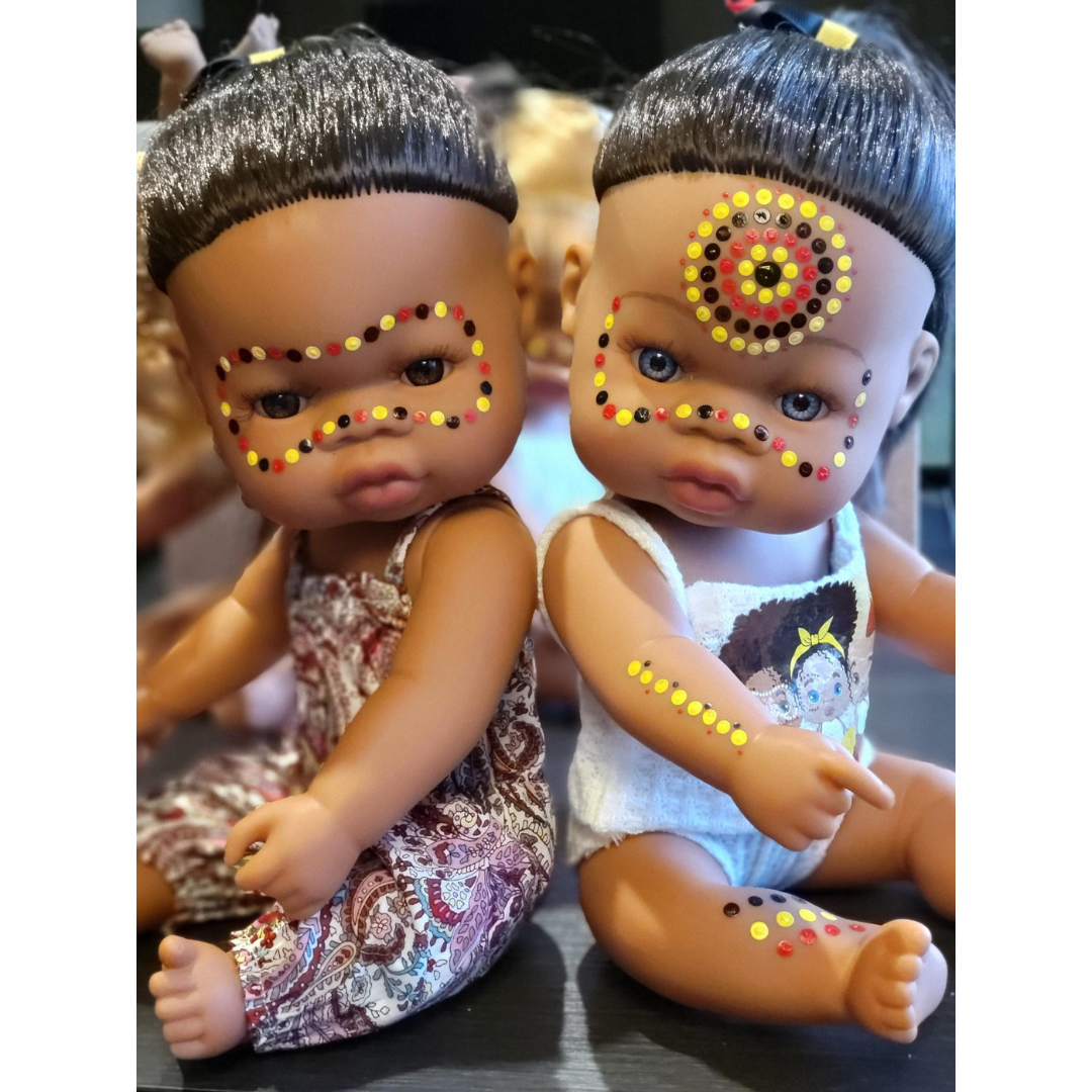 Style 1: Zowie Baumgart inspired Aboriginal doll